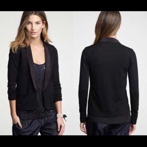 J. Crew black sweater blazer